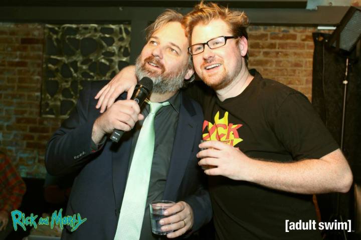 rick and morty simpsons writers joint mst3k reboot dan harmon justin roiland