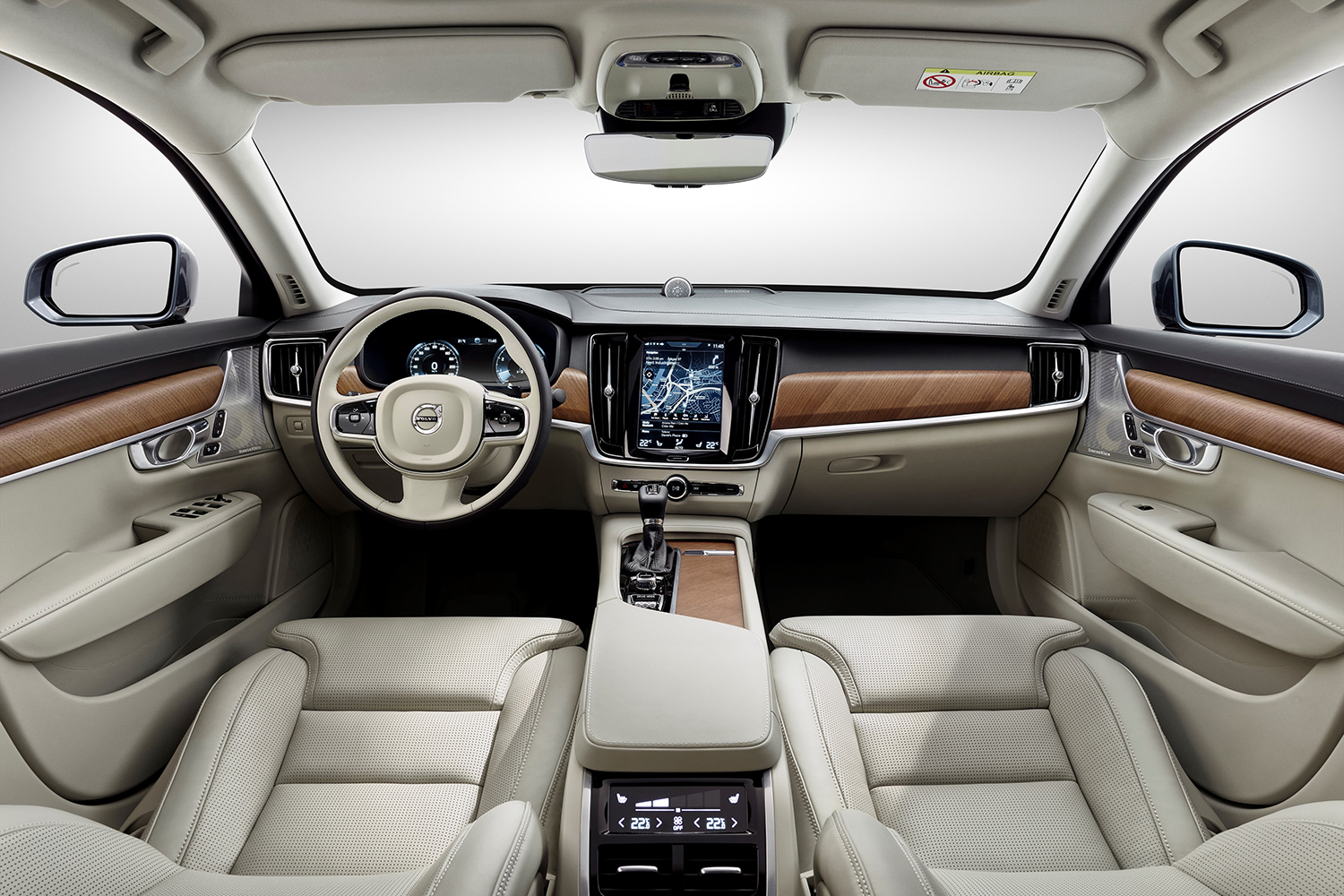dt cars top stories of 2015 170101 interior blond volvo s90