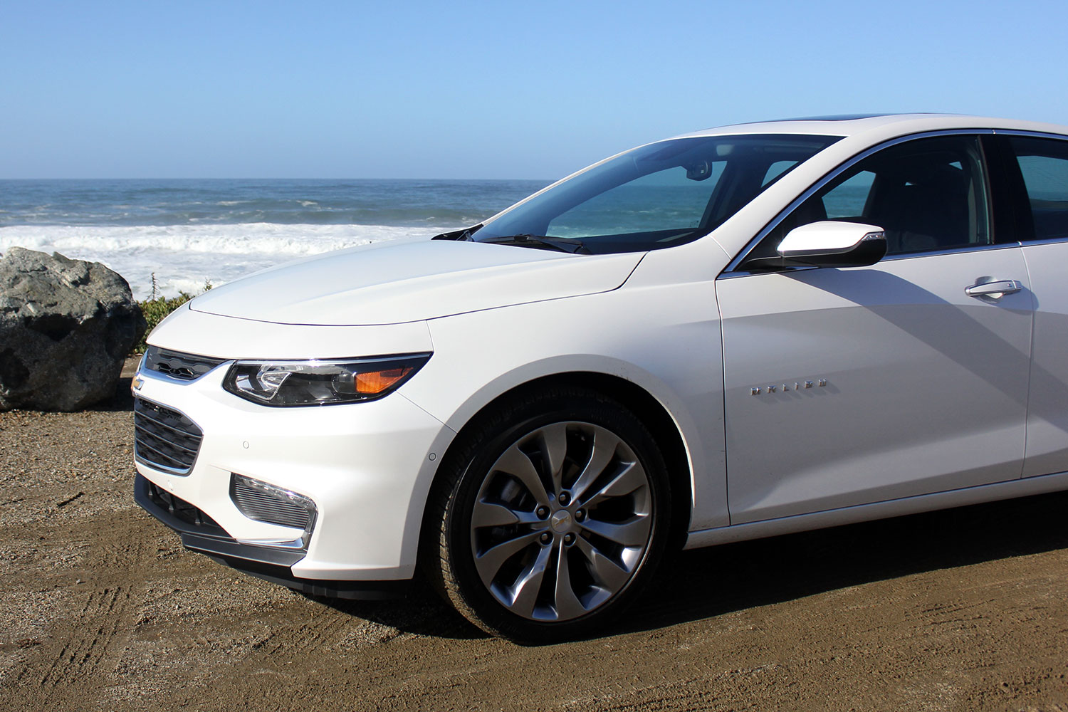 2016 chevrolet malibu first drive front section