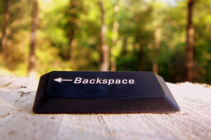 linux hack backspace 28 times