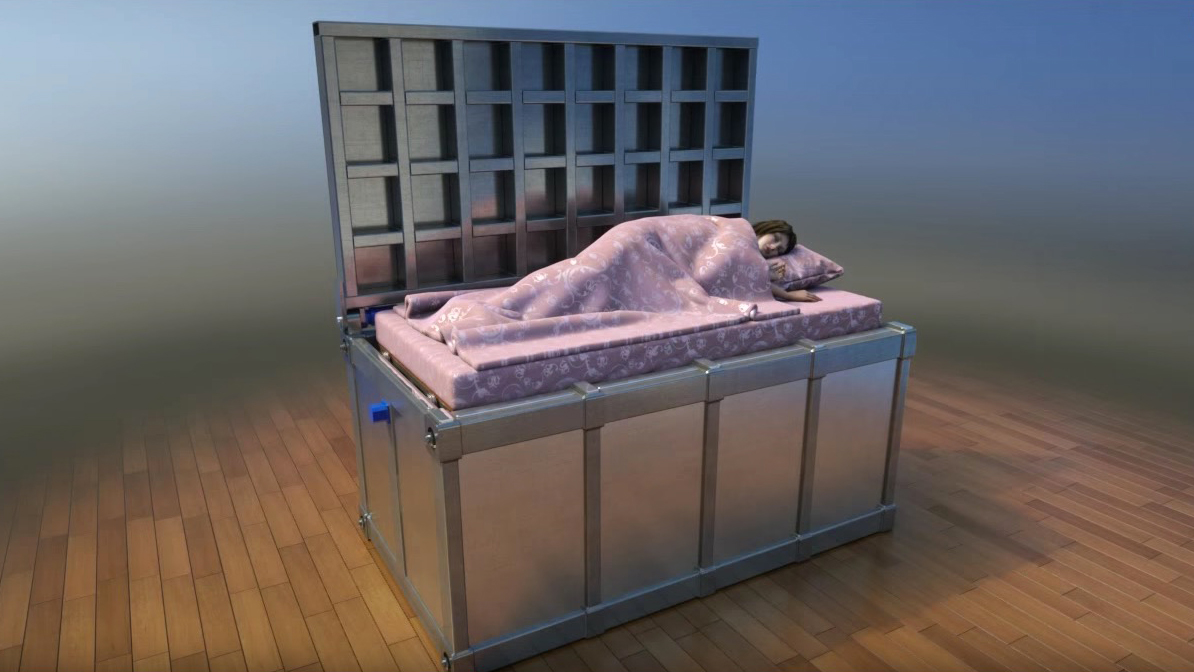 this earthquake proof bed drops you out of harms way dahir semenov 0010