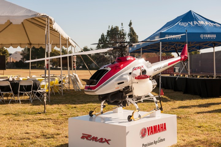 yamaha rmax agricultural drones faa approval drone