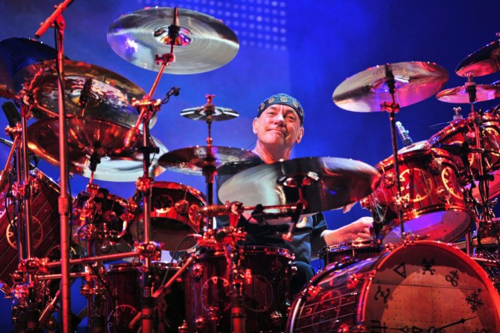 neil peart rush drummer retired performance playing music large