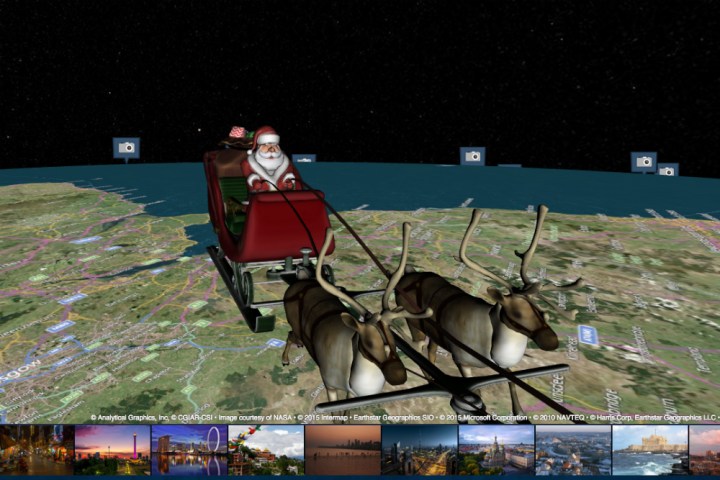 santas on his way check out location with these trackers santa tracker