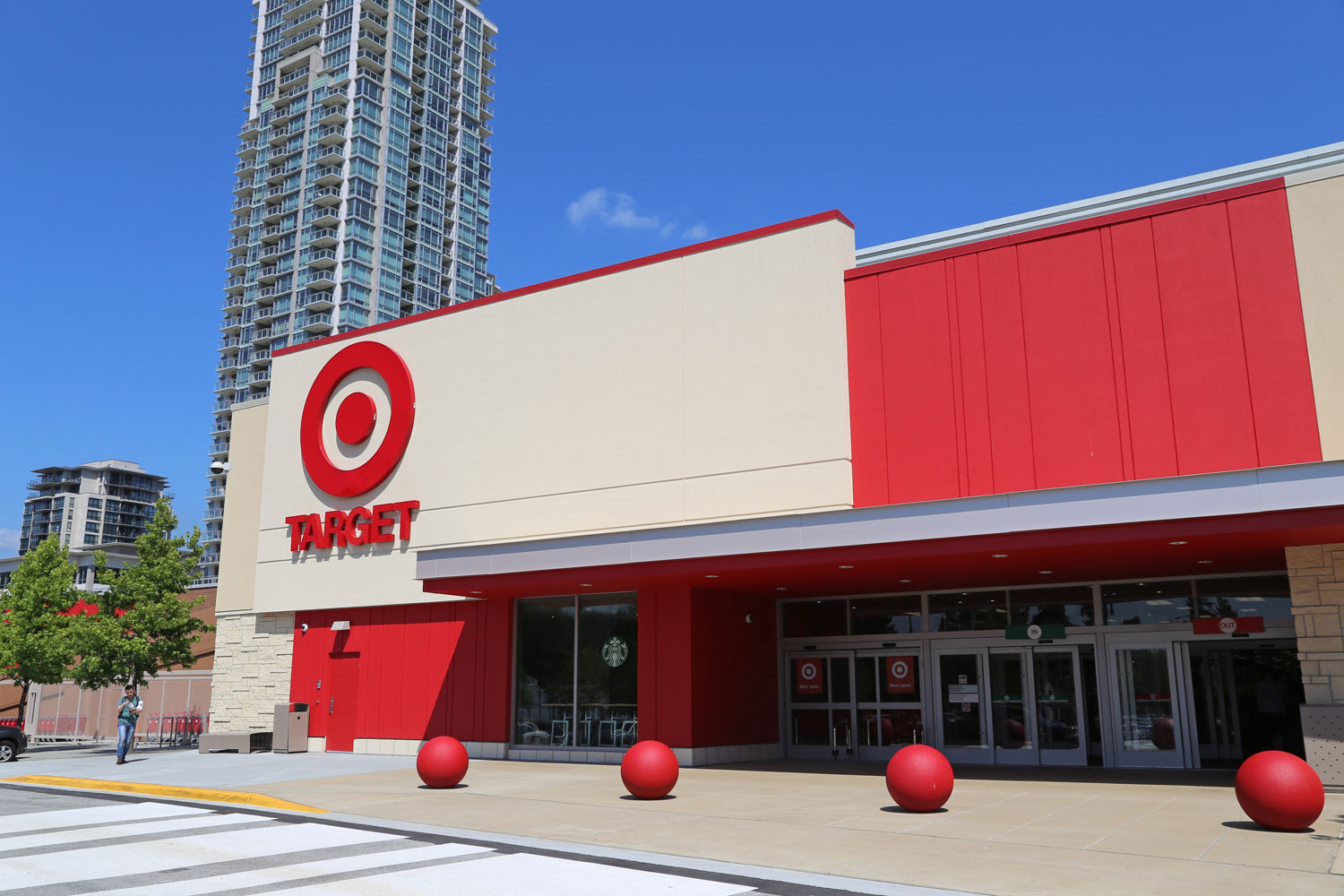 target pay mobile payment news shop building headquarters mall