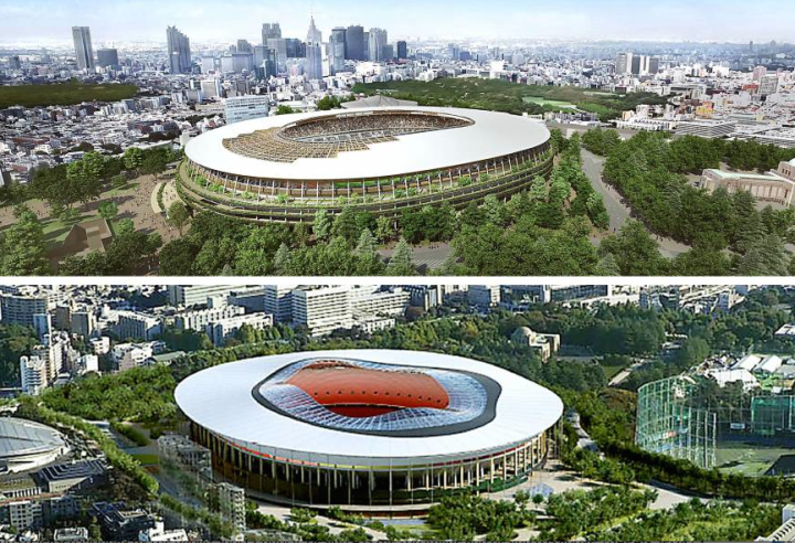 japan proposed plans olympic stadium tokyo 2020 proposals