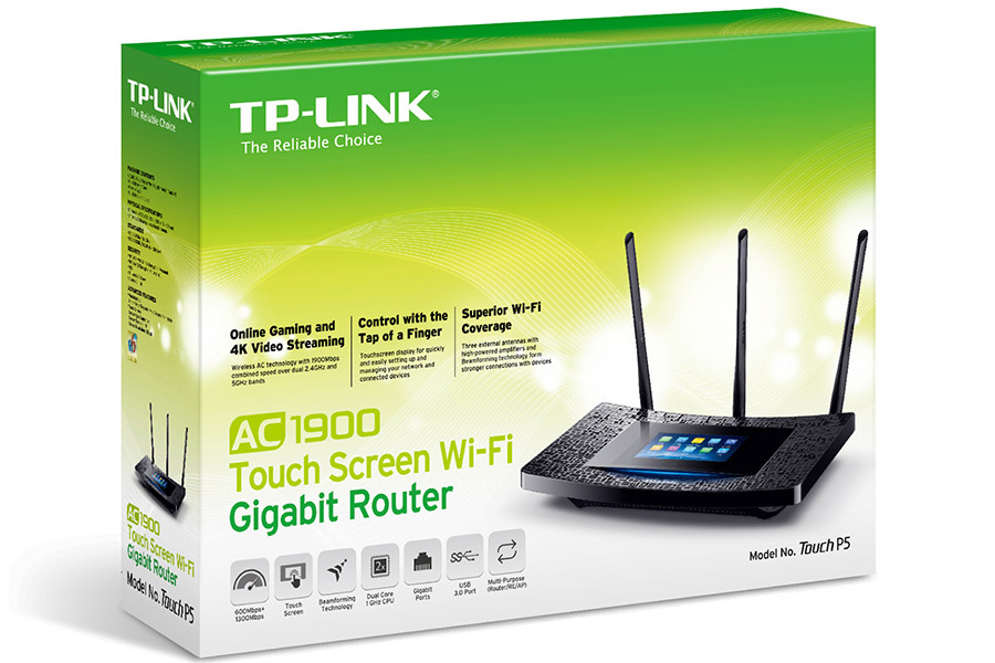 tp link brings user friendly touchscreen latest router touchp503