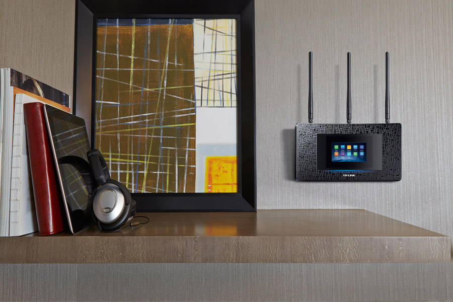 tp link brings user friendly touchscreen latest router touchp505
