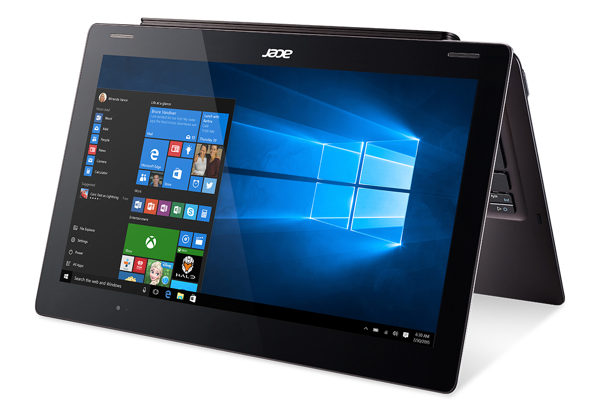 acer computing announce ces 2016 switch 12 s sw7 272 win10 tent mode right