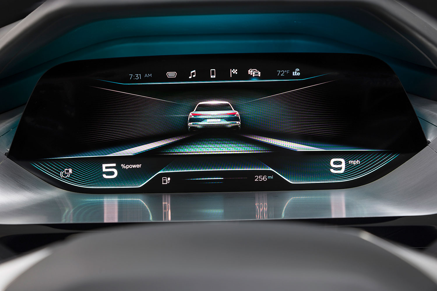 audi previews future interior concepts ces virtual dashboard a160024 large