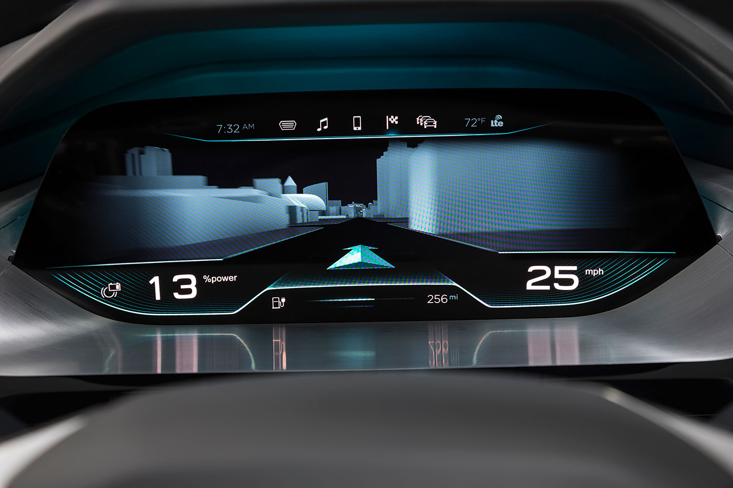 audi previews future interior concepts ces virtual dashboard a160025 large