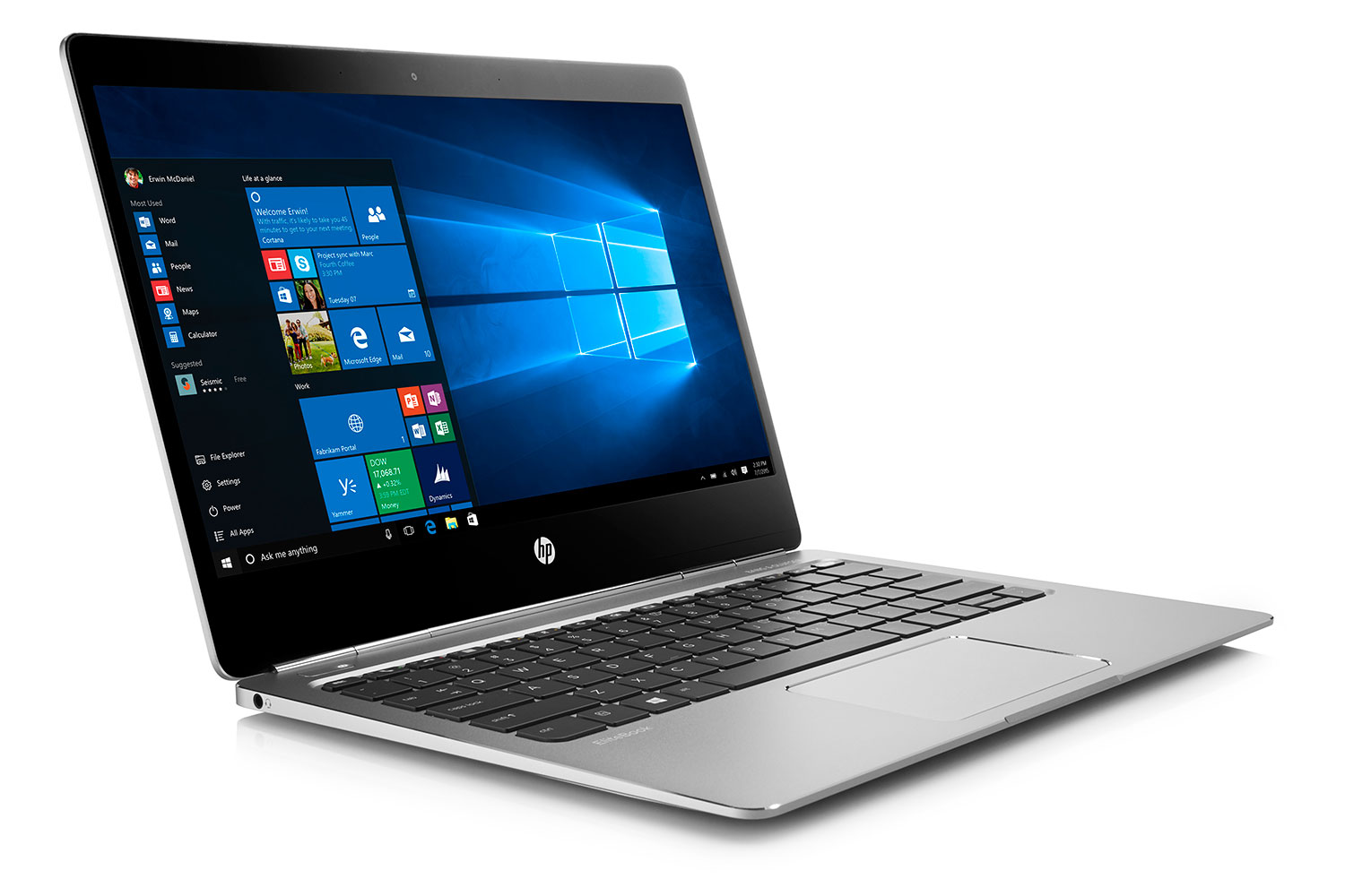 hps new elitebook folio is a half inch thick laptop with 4k display g1 4