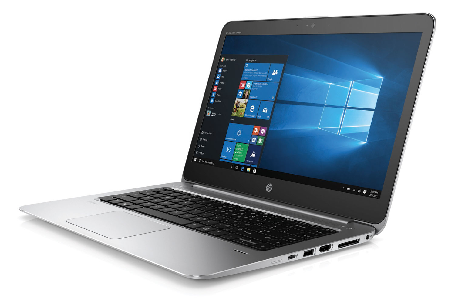 hps new elitebook folio is a half inch thick laptop with 4k display hp 1040 g3 hp20150916652