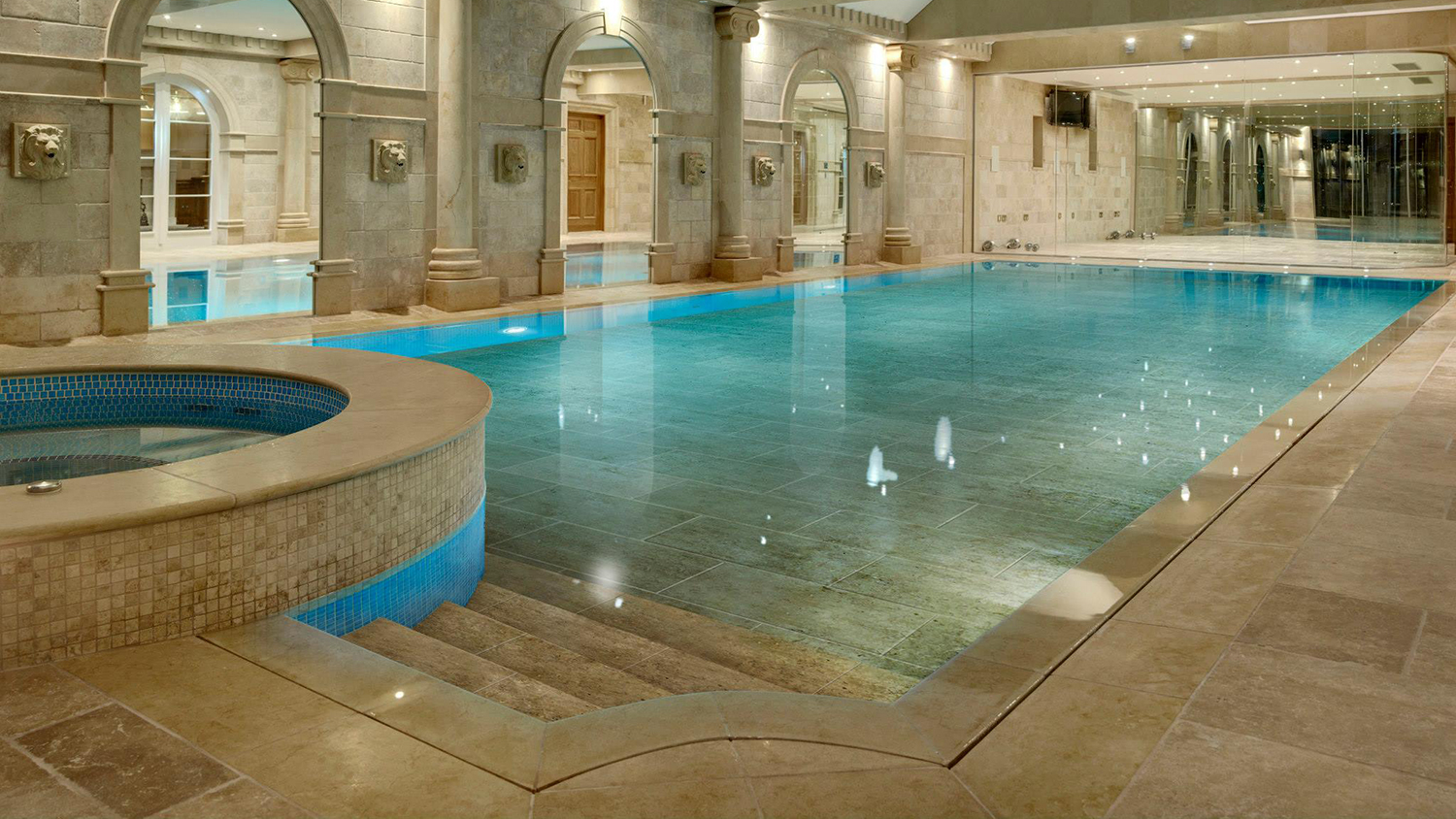hydro floors raise and lower to make hidden swimming pools hydrofloors 005