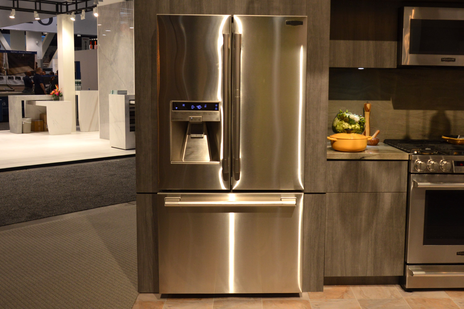 signature is a luxury smart appliance brand from lg kitchen suite 3 door french counter depth refrigerator  0366