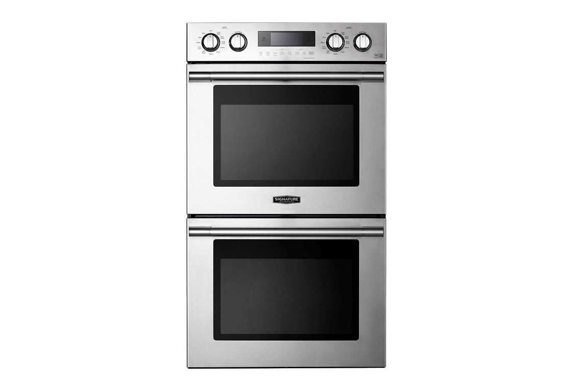 signature is a luxury smart appliance brand from lg kitchen suite double wall oven