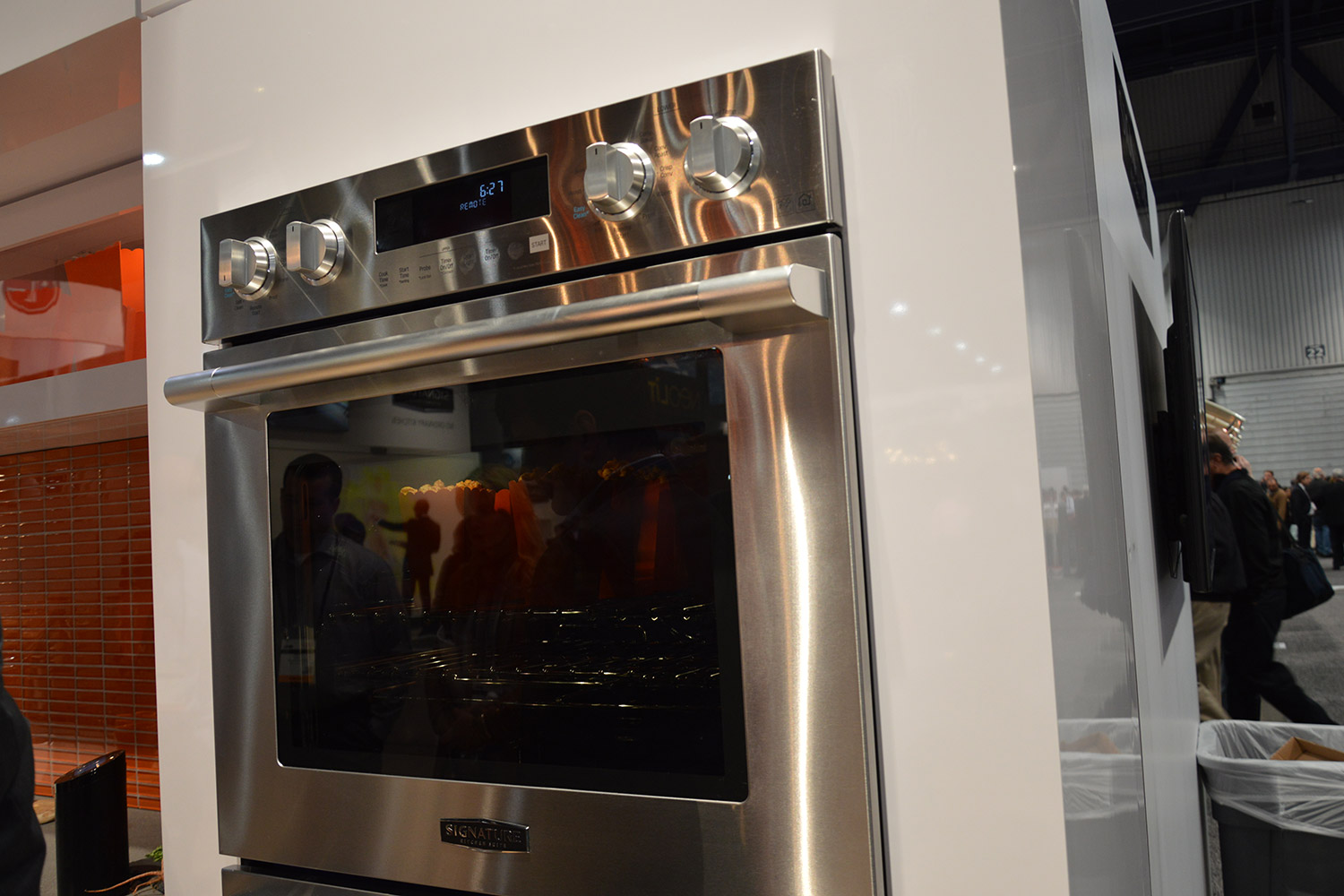signature is a luxury smart appliance brand from lg kitchen suite double wall oven 0379