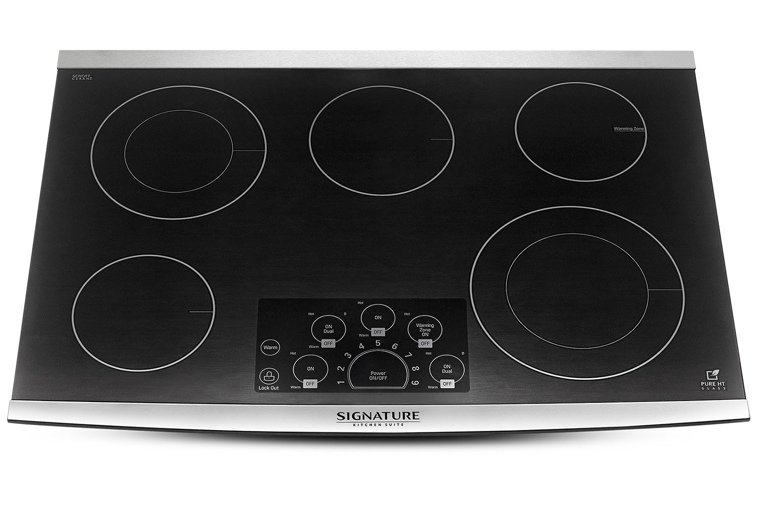 signature is a luxury smart appliance brand from lg kitchen suite electric range cooktop