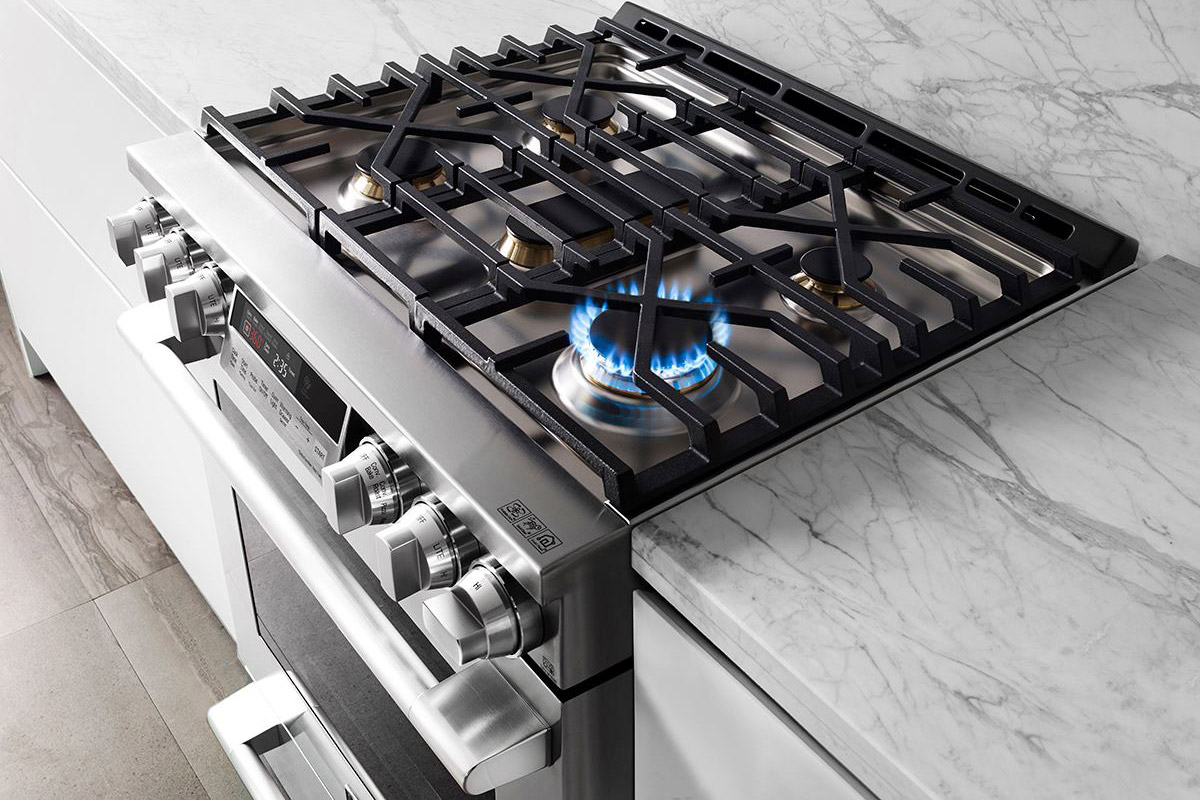 signature is a luxury smart appliance brand from lg kitchen suite gas range 1