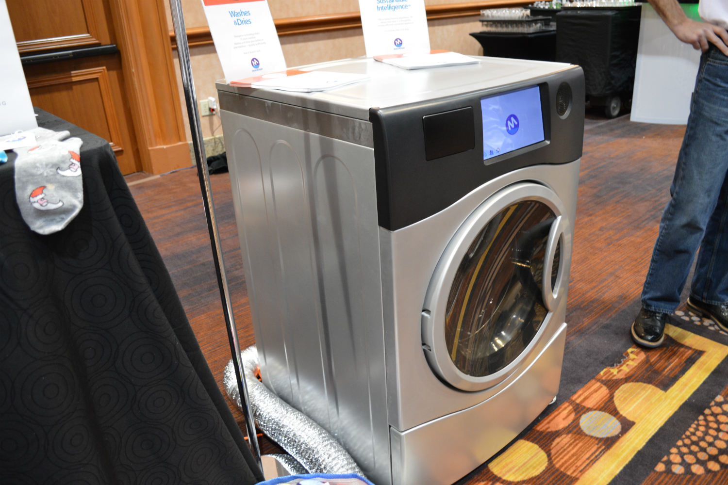 the marathon laundry machine is a washer and dryer in one 2
