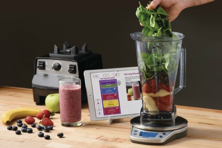 the perfect blend is a scale for making smoothies