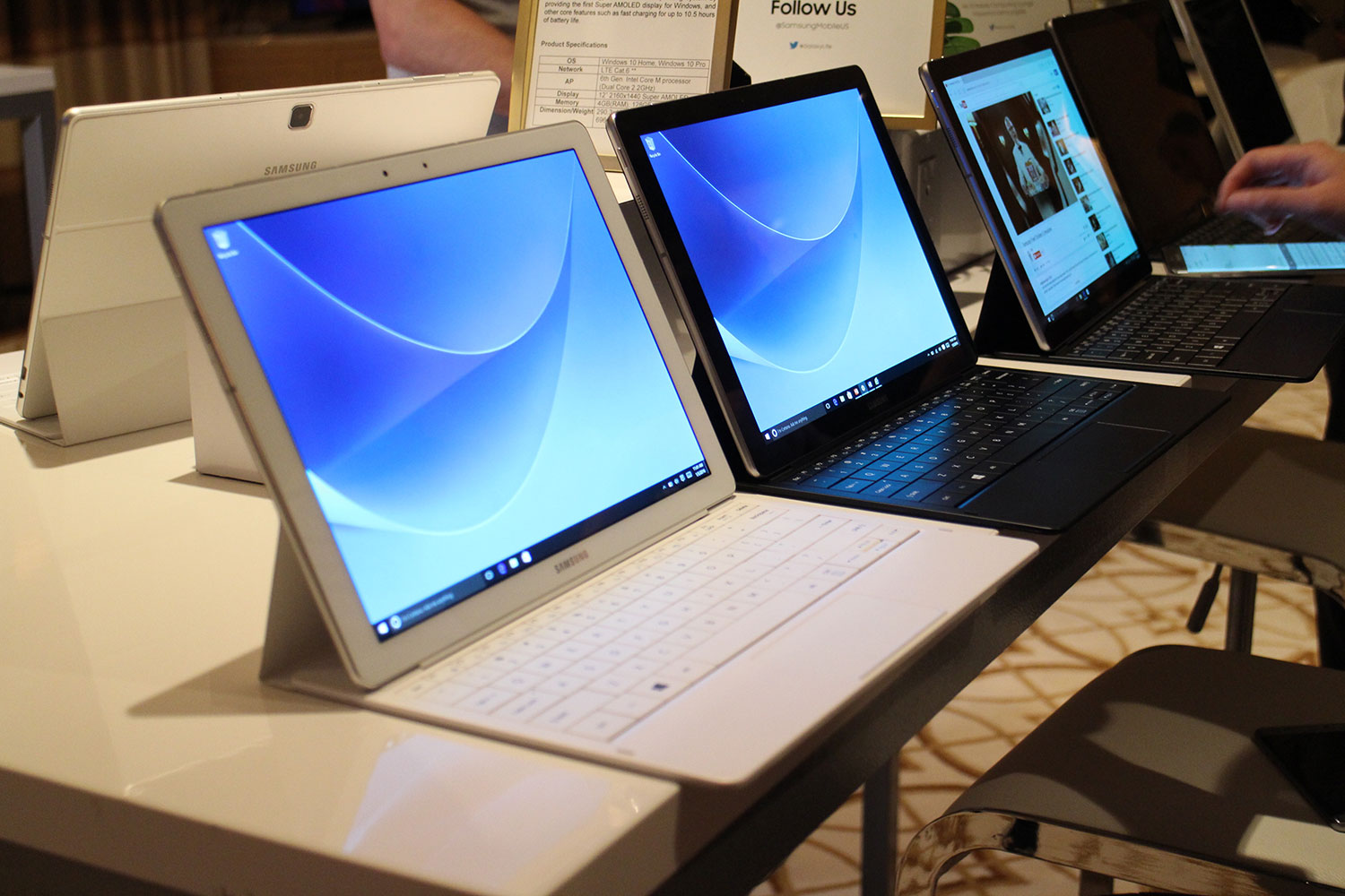 samsung tabpro s hands on ces 2016 galaxy 9789