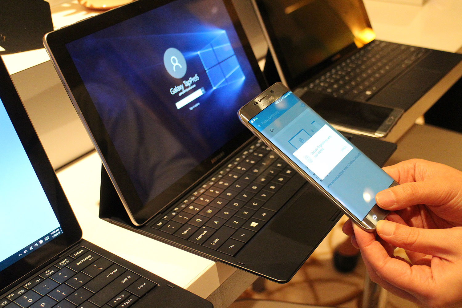 samsung tabpro s hands on ces 2016 galaxy 9791