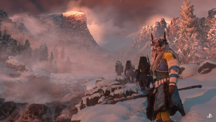 why no multiplayer horizon zero dawn dramatic mountain face