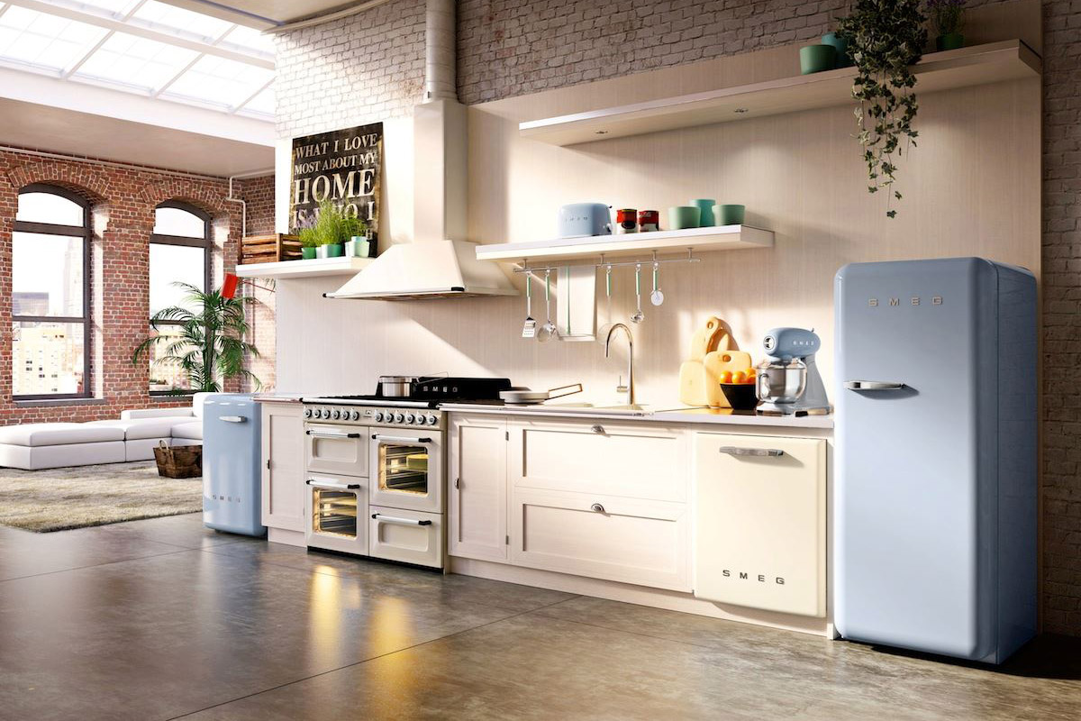 smeg introduces a retro dishwasher and bigger fridge  50s style 5