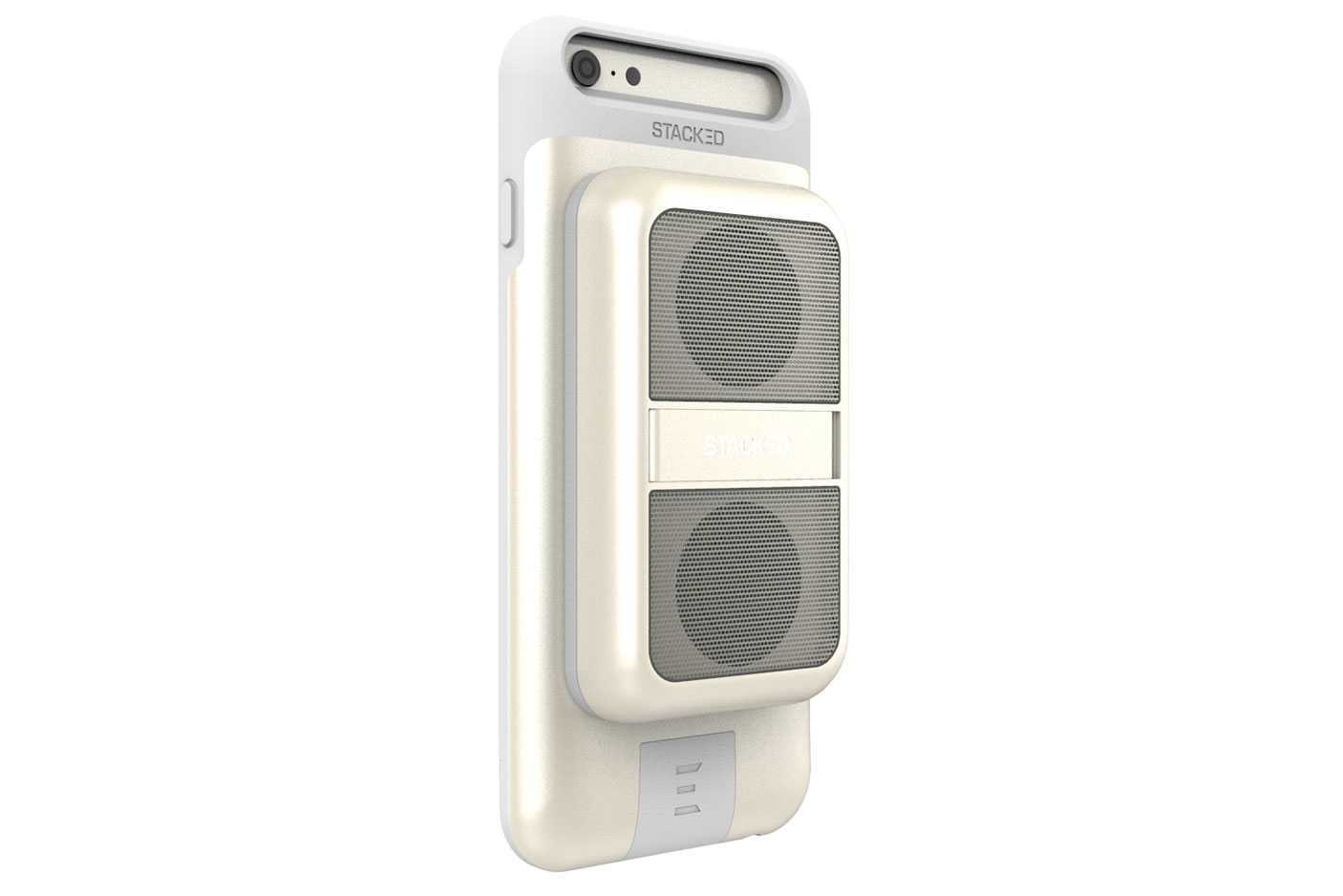 get stackeds new audio solutions and rid of all your wires for the iphone stacked boost speaker 4