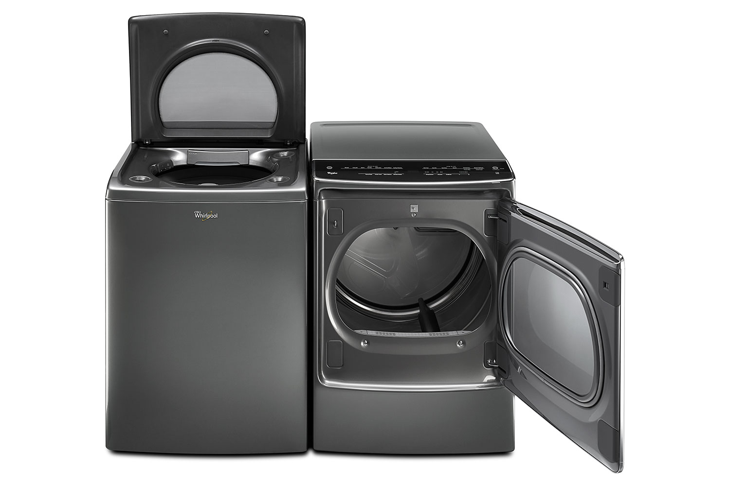 whirlpools smart appliances work with nest and amazon dash whirlpool advantage laundry paire p150355 16z