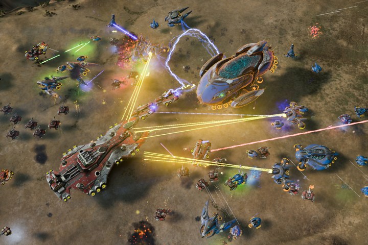A battleground in Ashes of the Singularity.