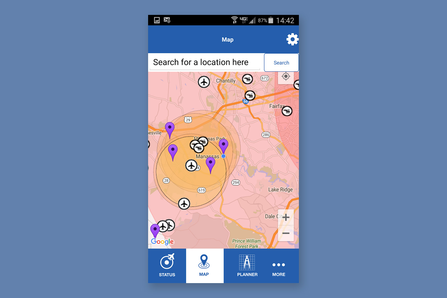 faa b4ufly drone operation b4uly app navigation map