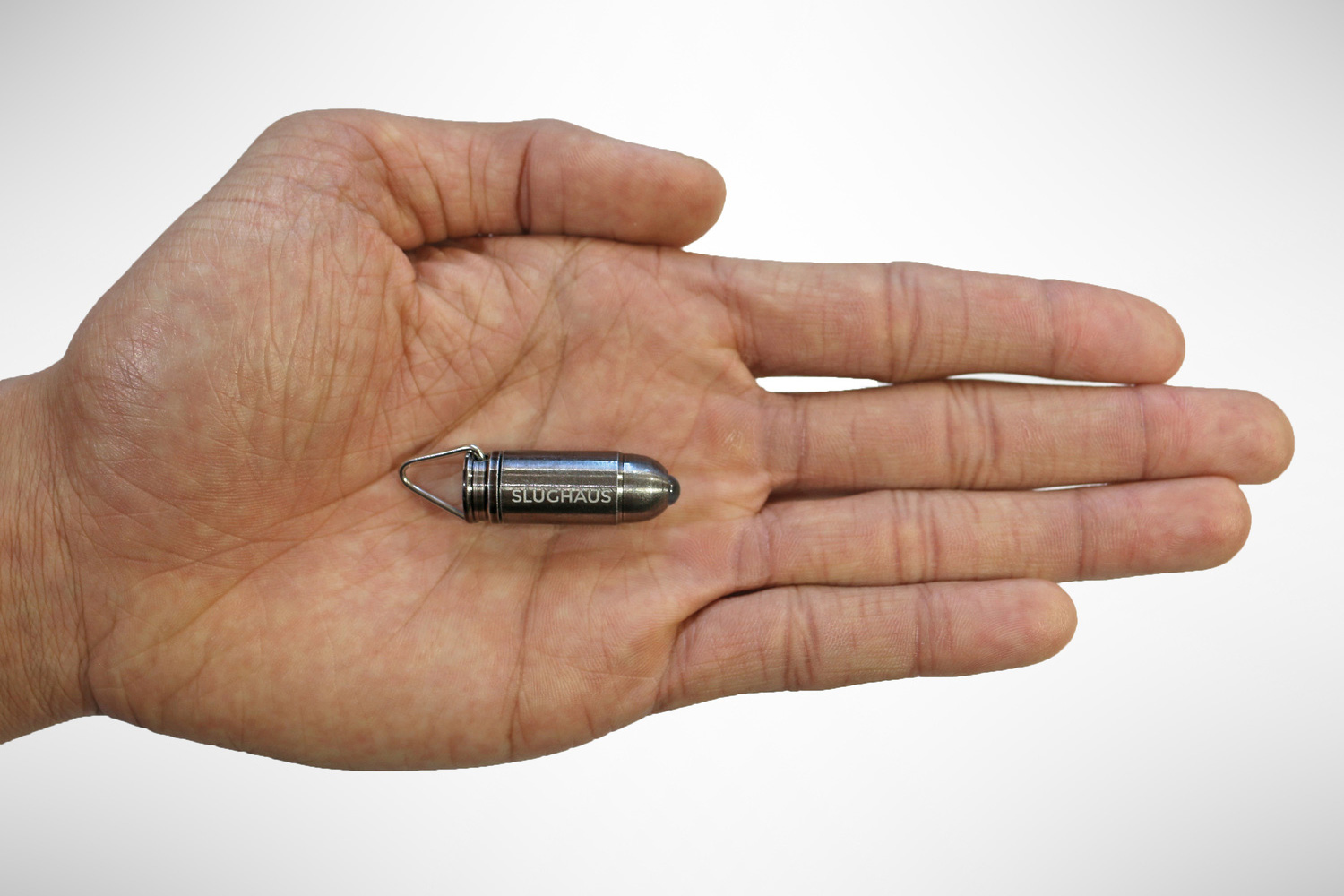 bullet worlds smallest led flashlight slughaus mini crowdfunding kickstarter 3