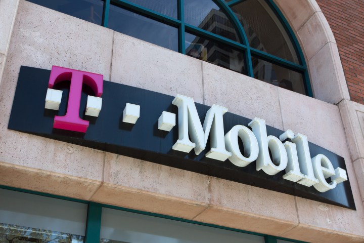 A sign outside of T Mobile headquarters.
