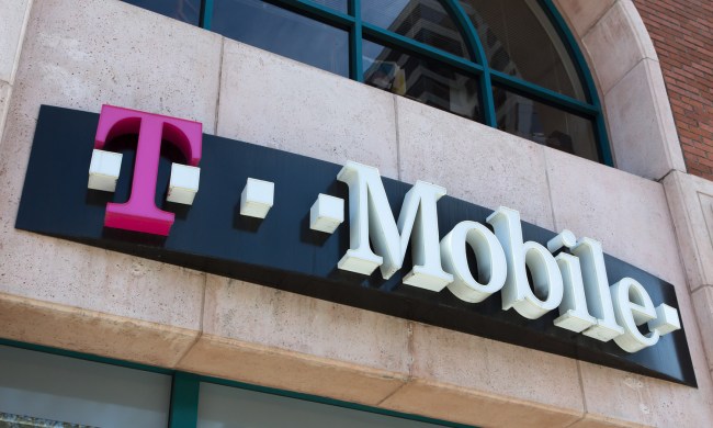 A sign outside of T Mobile headquarters.