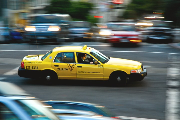 yellow cab san francisco taxi