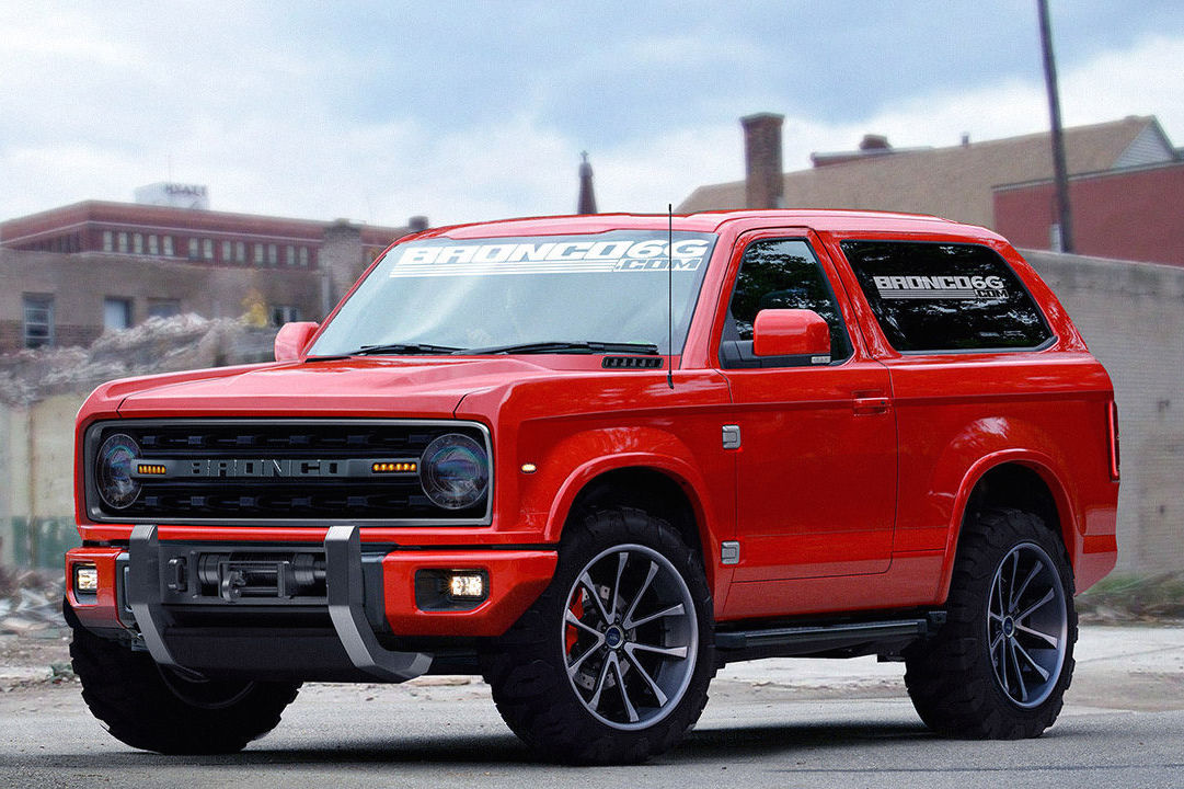 Bronco6G Render front angle Red