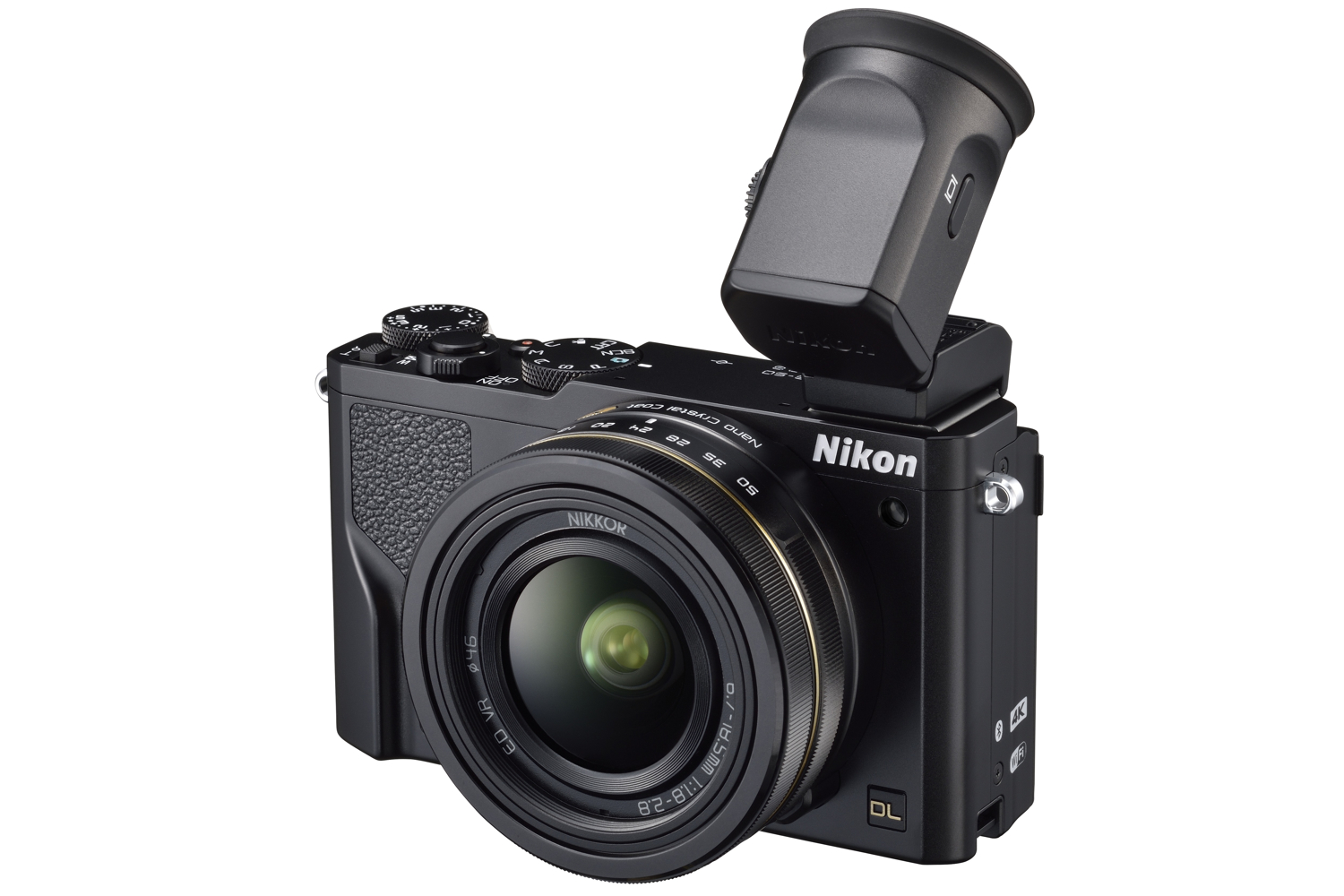 nikon dl series premium cameras dl18 50 df e1 2