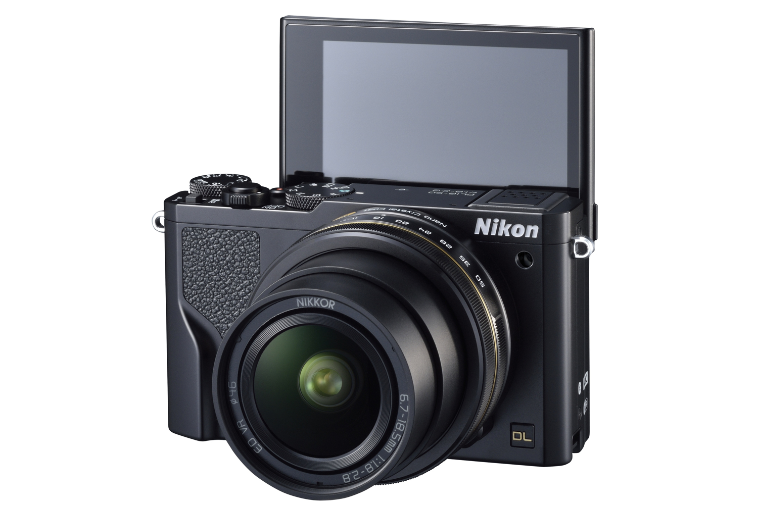 nikon dl series premium cameras dl18 50 lcd 3