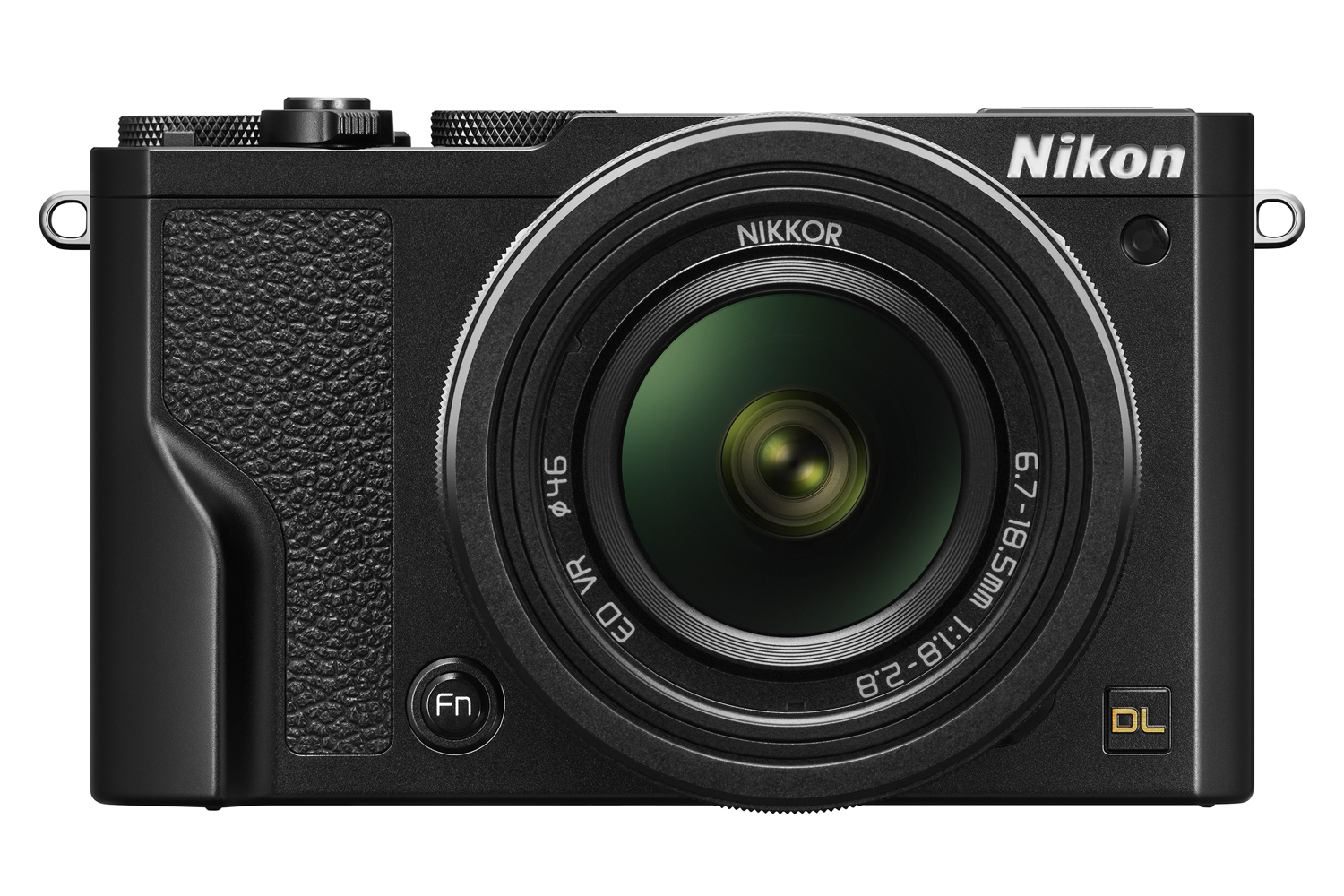 nikon dl series premium cameras 18 50 front