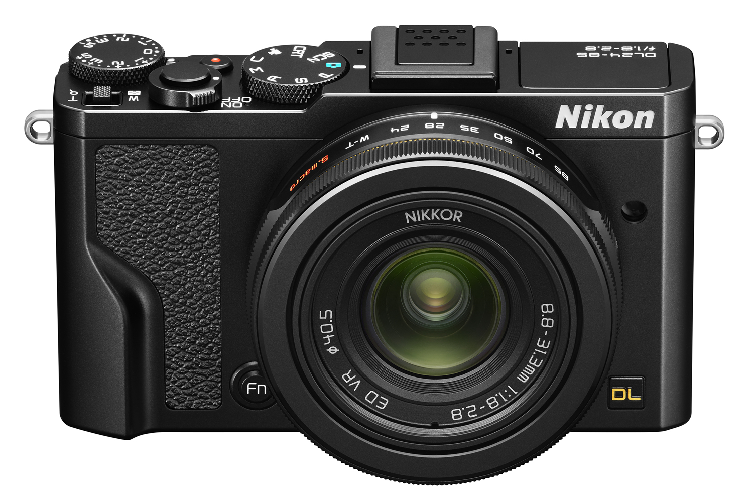 nikon dl series premium cameras 24 85 bk fronttop