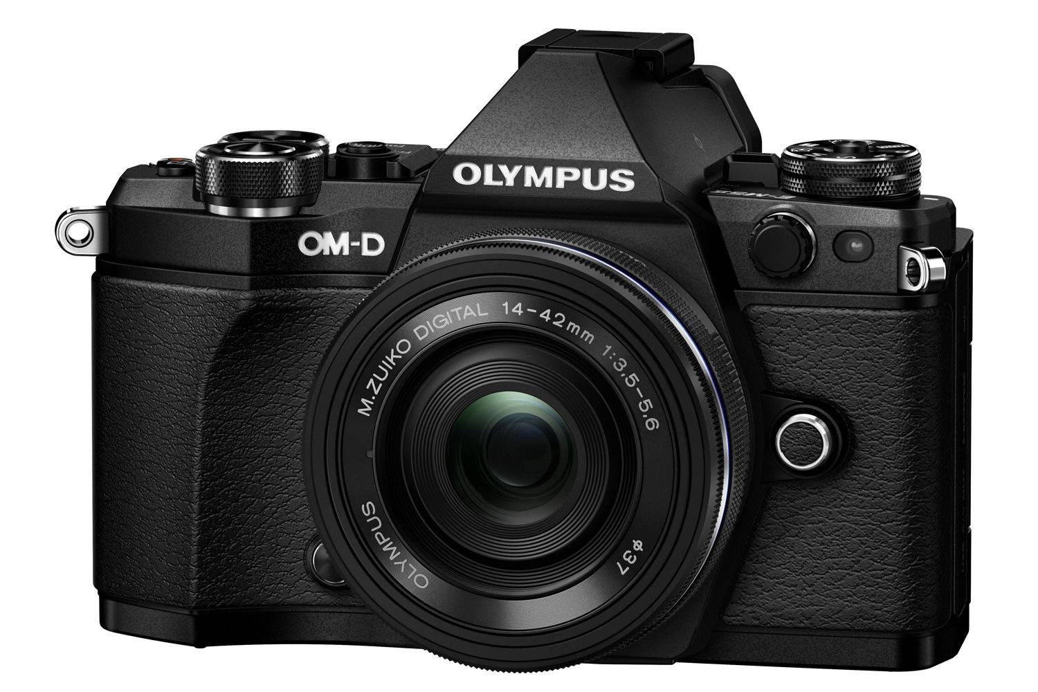 olympus e m5 mark ii puts focus movie stabilization 40 megapixel photos m5markii blk right m14 42ez