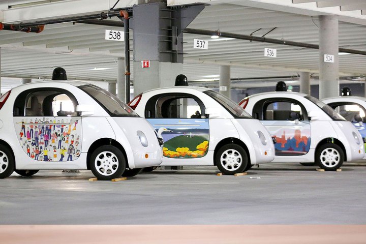google driverless car hiring cars legal