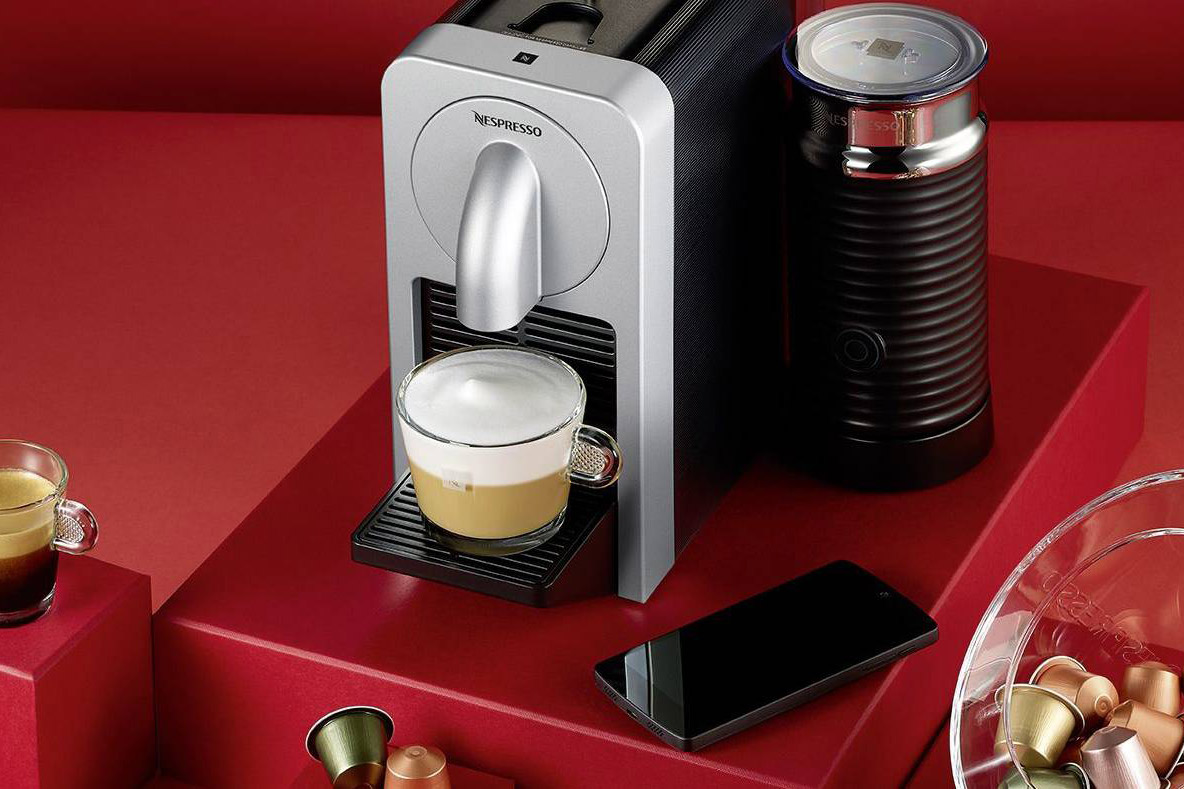 nespresso bluetooth coffee machine prodigio