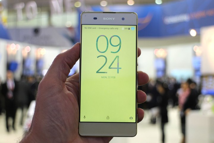 best phones tablets mwc 2016 sony xperia xa front