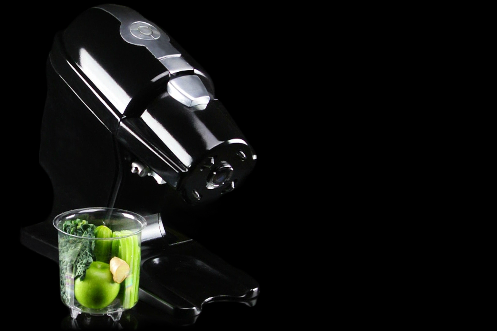 the nutralux is a pod based cold press juicer for home with nutrapod