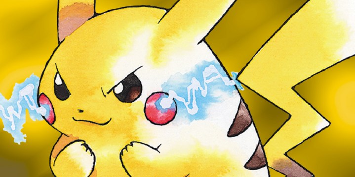 Key art for Pokemon Yellow