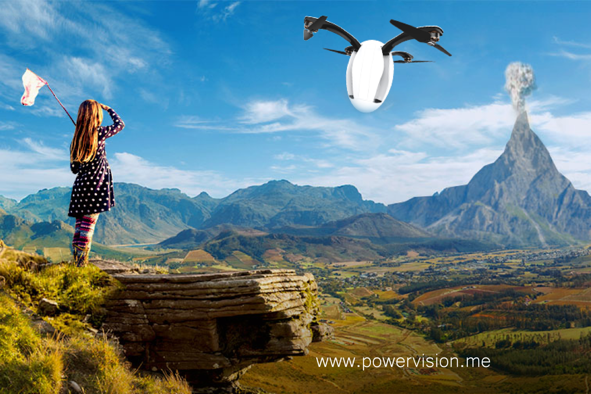 powervision egg shaped drone poweregg