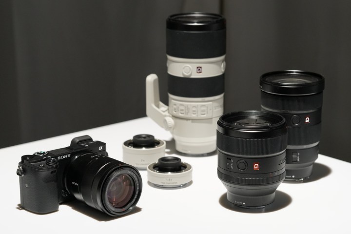 sony lens camera delays earthquake a6300 6 master lenses